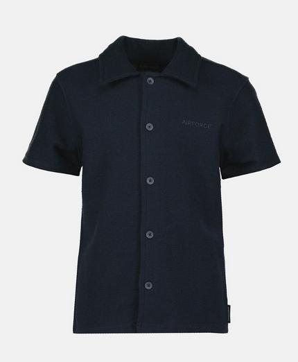 Airforce_overhemd_Woven_navy_blue_navy_blue_Airforce