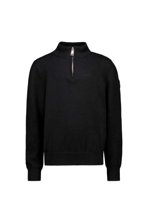 Airforce_zip_trui_zwart_Zwart_Airforce
