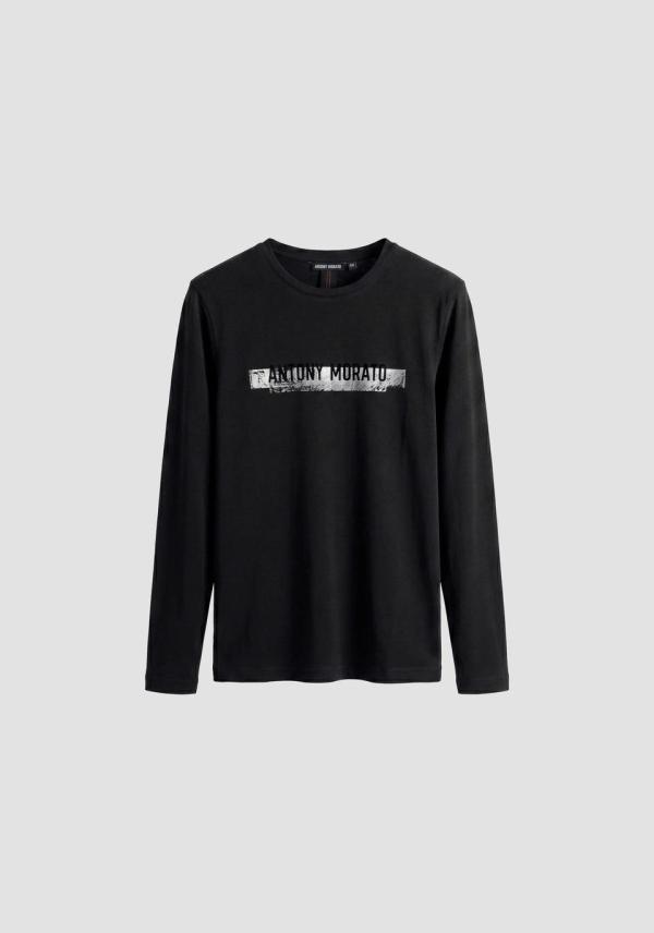 Antony_Morato_T_shirt_LS_Zwart_Antony_Morato