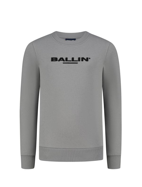 Ballin_Slim_Fit_Sweater_Grey_Grijs_Ballin