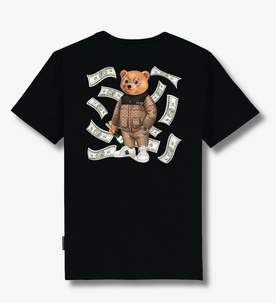 Baron_Filou_volwassen_T_shirt_XCVI_Zwart_Baron_Filou_honeygang_1