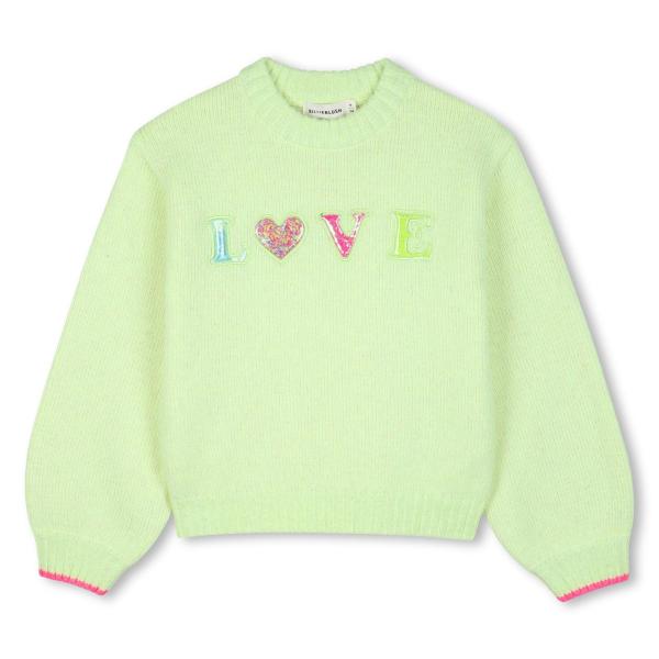 Billieblush_trui_Neon_geel_Billieblush