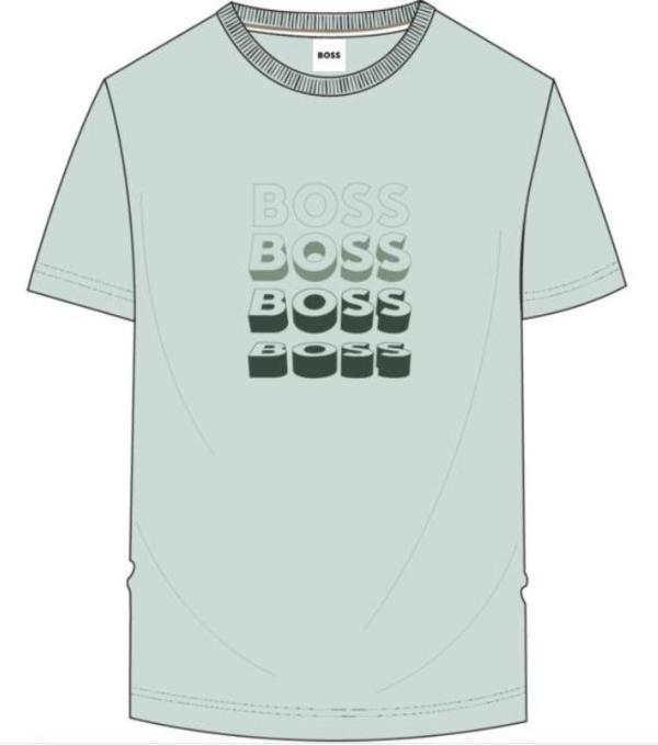Boss_T_shirt_Grijs_Boss
