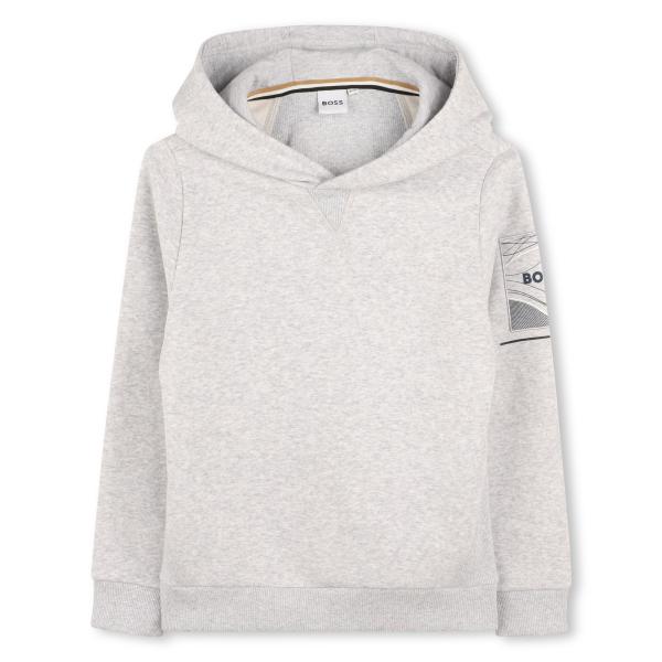 Boss_hoodie_Grijs_Boss