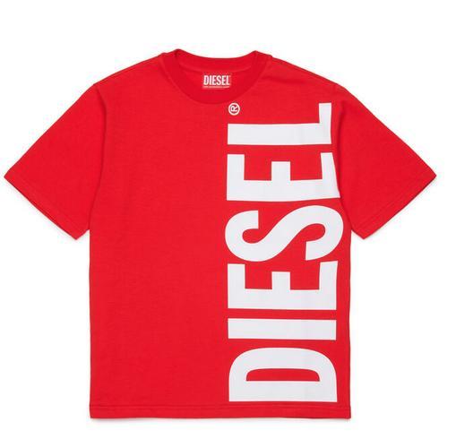 Diesel_T_shirt_groot_logo_Rood_Diesel