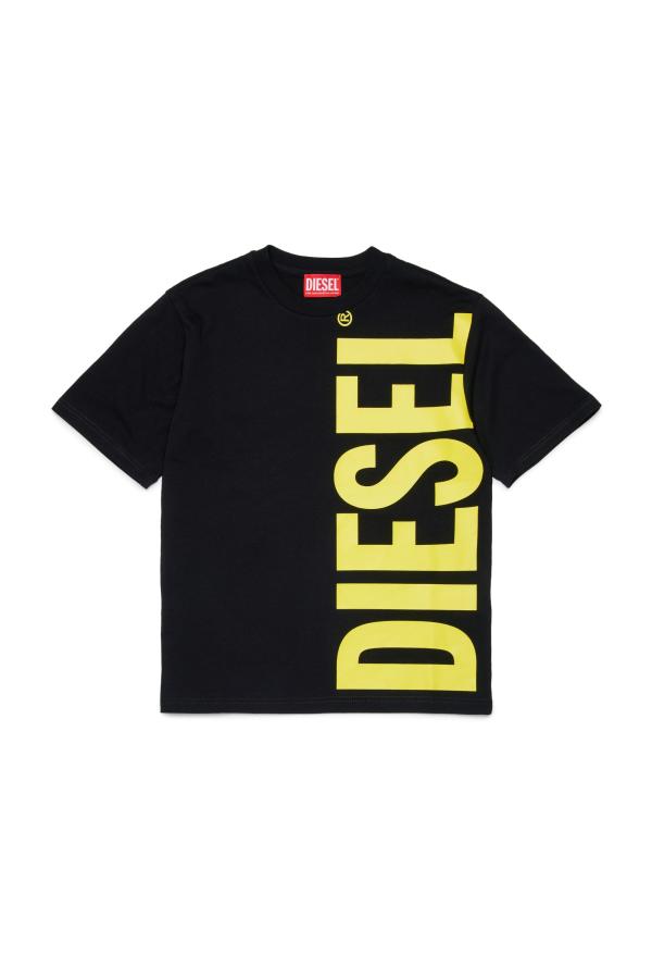 Diesel_T_shirt_groot_logo_Zwart_Diesel