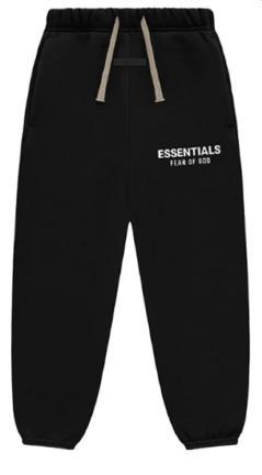 Essentials_jgging_zwart_Zwart_Essentials