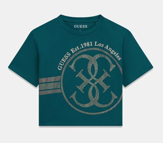Guess_T_shirt_groen_Groen_GUESS