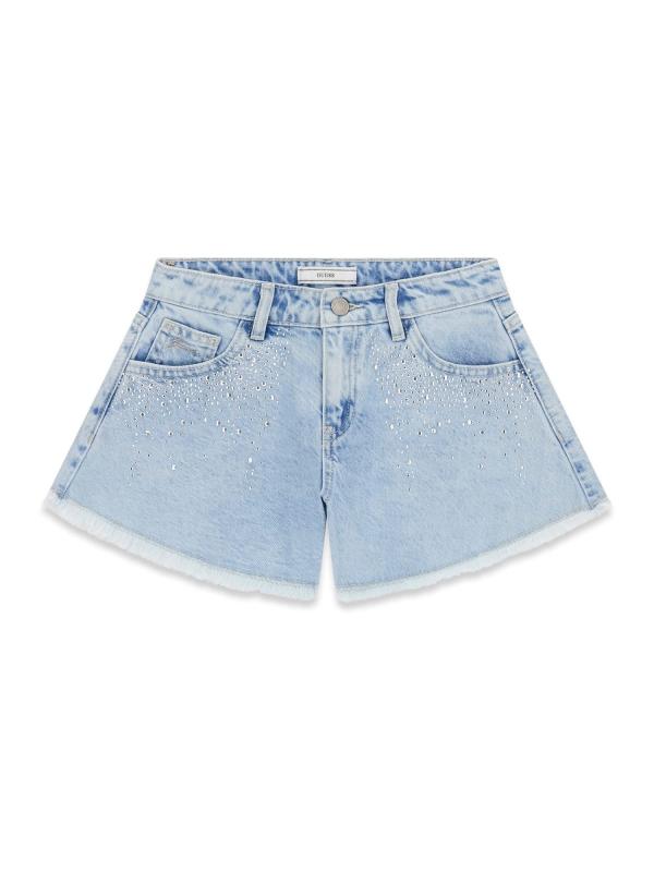Guess_jeans_short_Blauw_GUESS