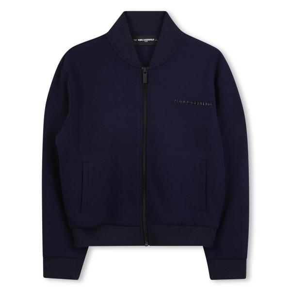 Karl_Lagerfeld_vest_Blauw_Karl_Lagerfeld