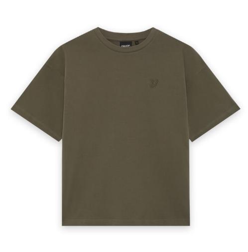 Lyle___Scott_heavy_T_shirt_Army_green_Lyle___Scott