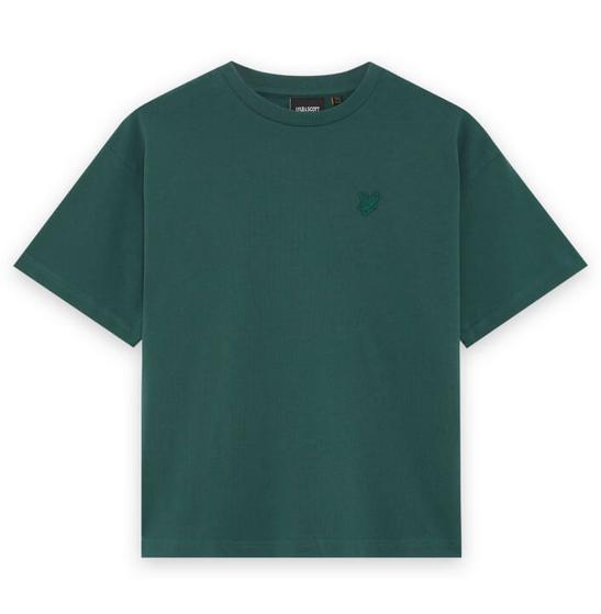 Lyle___Scott_heavy_T_shirt_Groen_Lyle___Scott