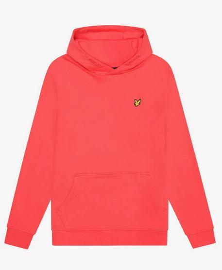 Lyle___Scott_hoodie_coral_Oranje_Lyle___Scott