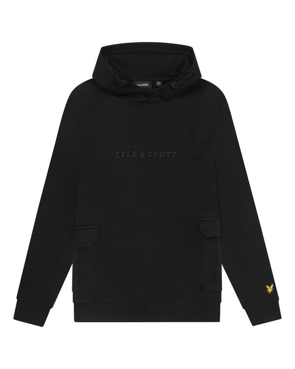 Lyle___Scott_hoodie_zwart_Zwart_Lyle___Scott