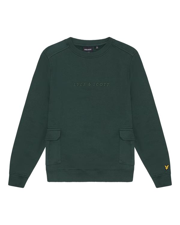 Lyle___Scott_sweater_cargo_Petrol_Lyle___Scott