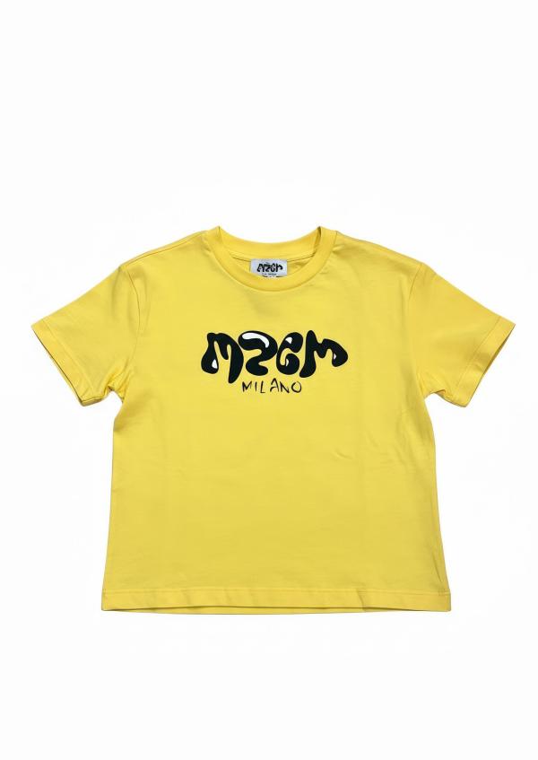 MSGM_T_shirt_Geel_MSGM_4