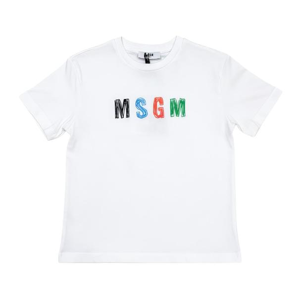 MSGM_T_shirt_Wit_MSGM_1