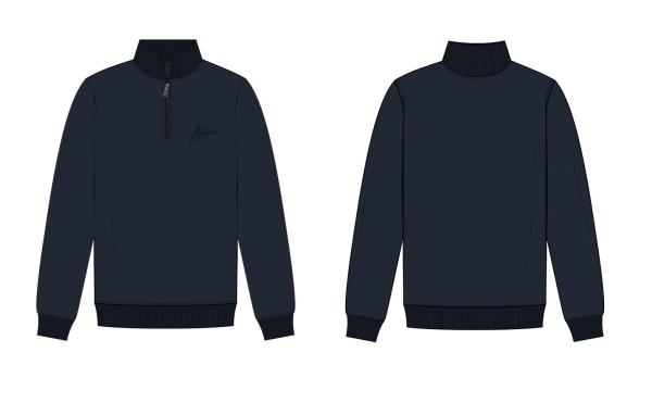 Malelions_Half_Zip_Sweater_navy_blue_Malelions