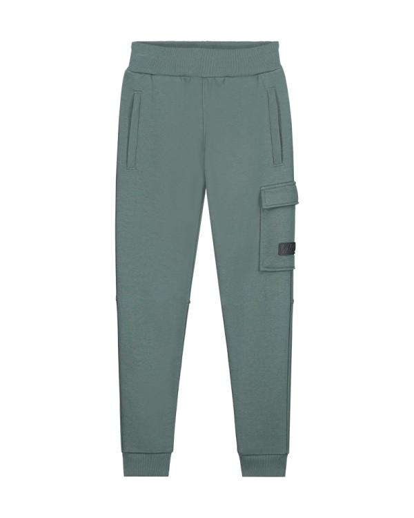 Malelions_Signature_Cargo_Sweatpants_Petrol_Malelions_1