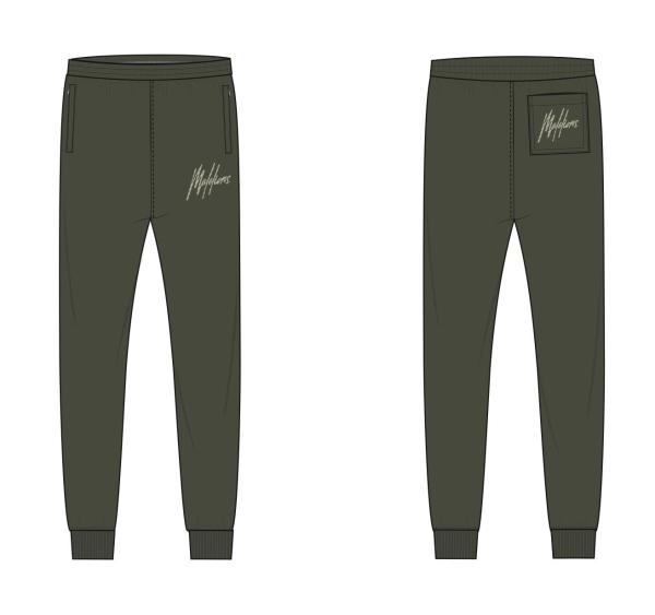Malelions_joggingbroek_Signature_Groen_Malelions