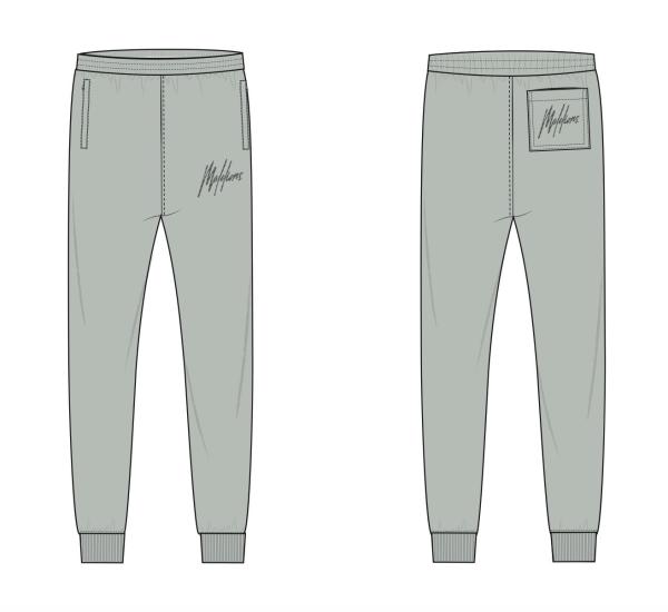 Malelions_joggingbroek_Signature_Licht_Blauw_Malelions