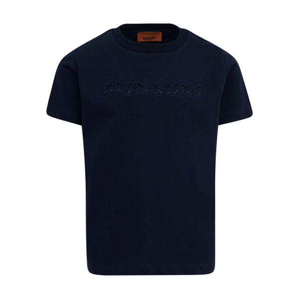 Missoni_T_shirt_Blauw_Missoni