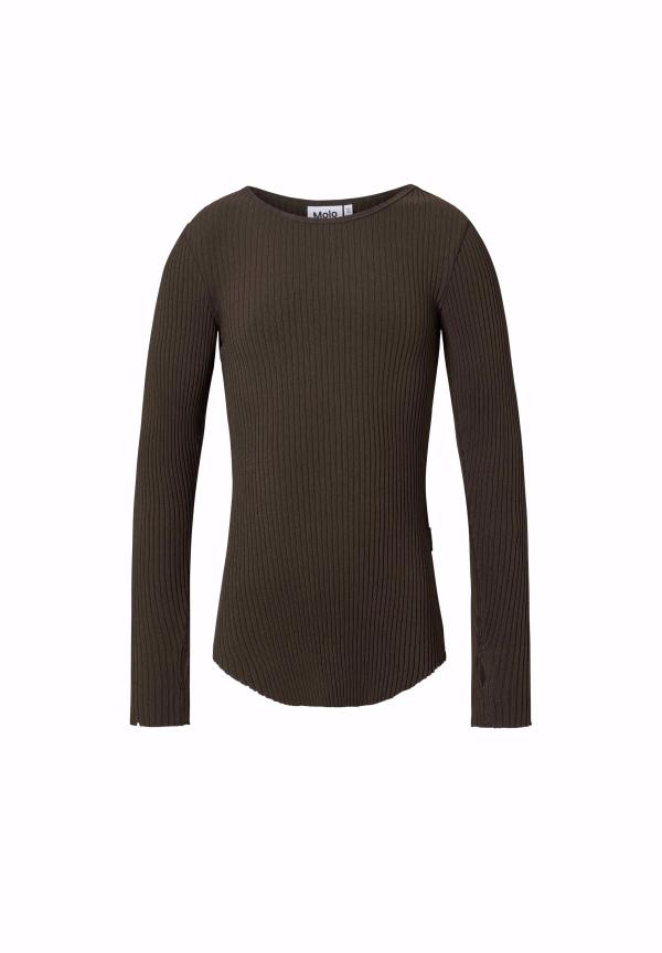 Molo_T_shirt_Rochelle_Bruin_Molo