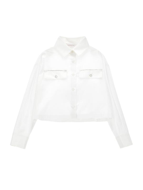 Monnalisa_blouse_Wit_Monnalisa_
