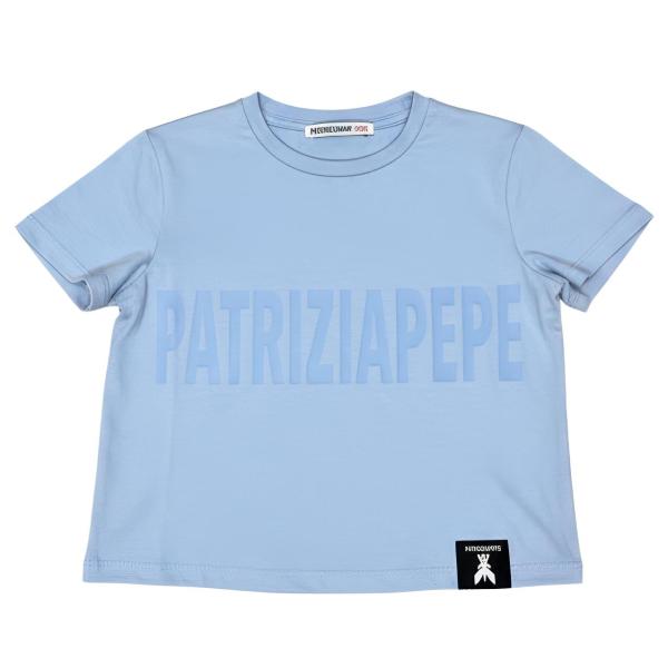 Patrizia_Pepe_T_shirt_Licht_Blauw_Patrizia_Pepe_1