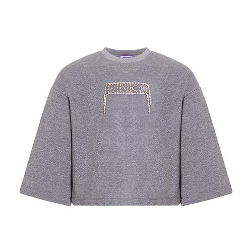 Pinko_Grijze_Sweater_Grijs_Pinko