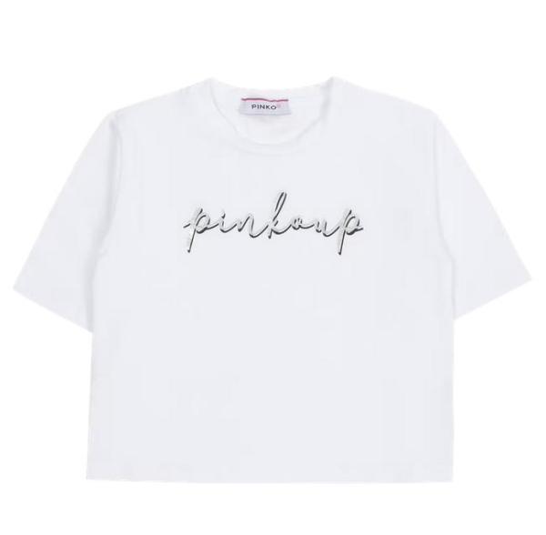 Pinko_T_shirt_OffWhite_Wit_Pinko