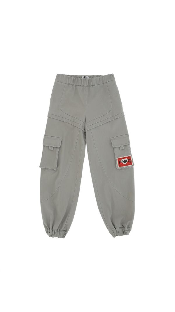 Pinko_cargo_broek_Grijs_Pinko