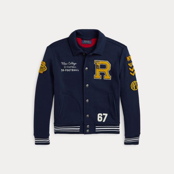 Ralph_Lauren_basebal_jas_Letterman_navy_blue_Ralph_Lauren