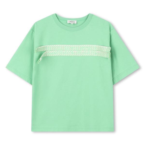 T_shirt_korte_mouwen_Groen_Lanvin