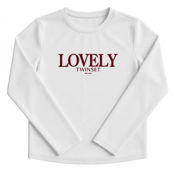 Twinset_T_shirt_LS_off_white_Twinset