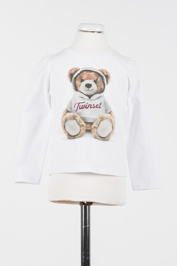 Twinset_T_shirt_beer_off_white_Twinset