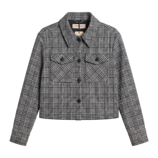Twinset_blouse_ruit_Multi_Twinset