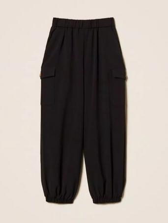 Twinset_broek_Zwart_Twinset