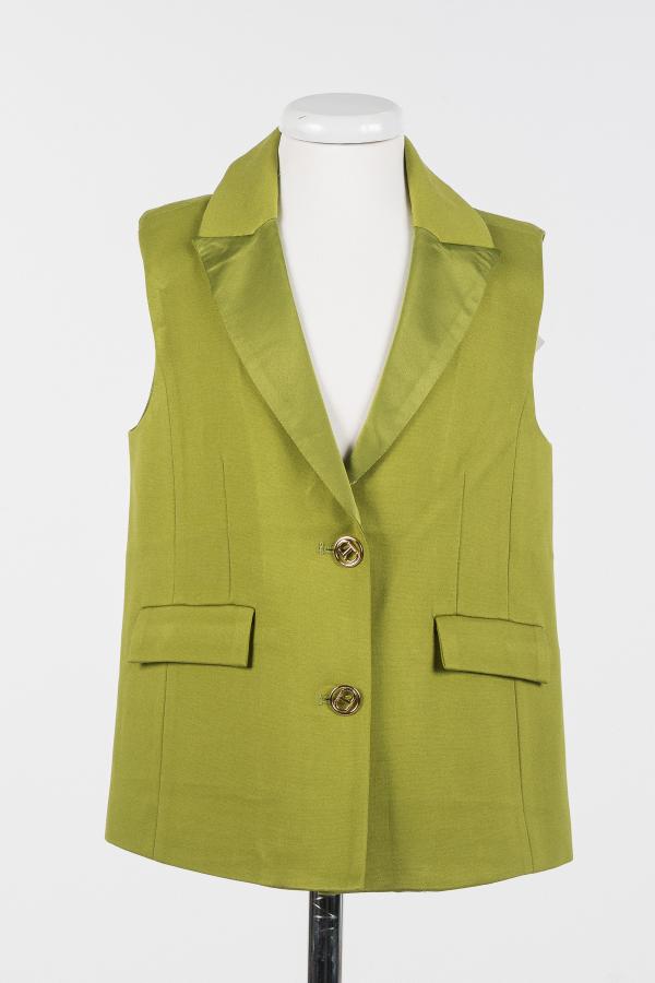 Twinset_gilet_groen_Groen_Twinset