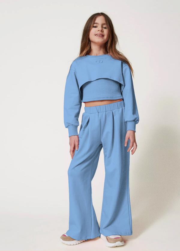 Twinset_joggingpak_Licht_Blauw_Twinset