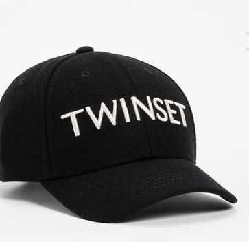 Twinset_klep_pet_zwart_Zwart_Twinset