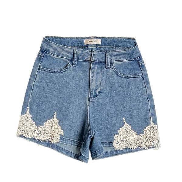 Twinset_short_Blauw_Twinset_2