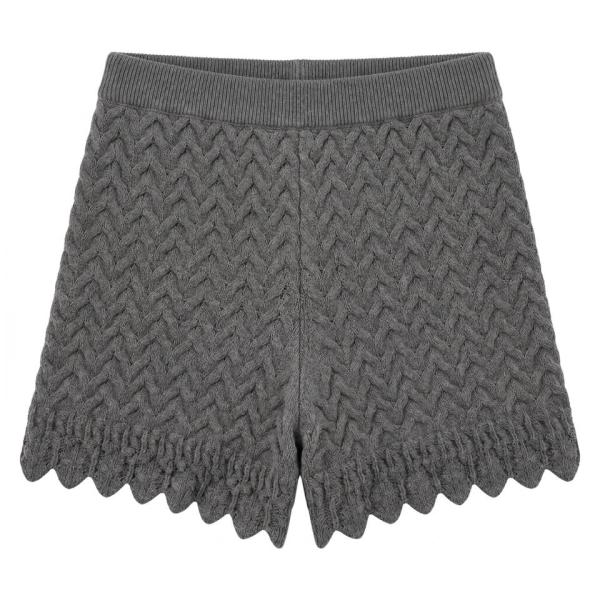 Twinset_short_gebreid_Grijs_Twinset