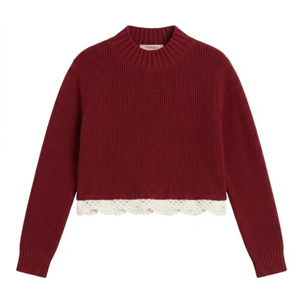Twinset_trui_Rood_Twinset