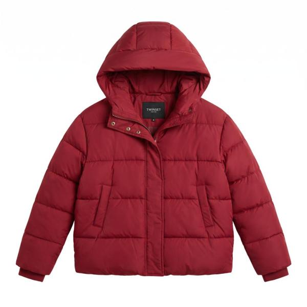 Twinset_winter_jas_Bordeaux_rood_Twinset