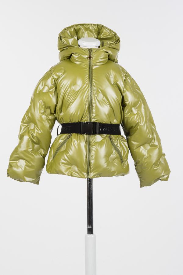 Twinset_winter_jas_groen_Groen_Twinset