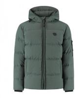 Ballin_Badge_Padded_winter_jas_Groen_Ballin