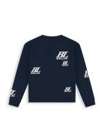 Ballin_sweater_Monogram_navy_blue_Ballin_1