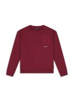 Ballin_sweater_Raw_Logo_Bordeaux_rood_Ballin