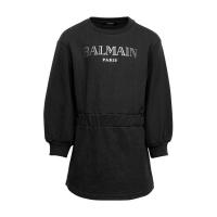 Balmain_Zwart_Sweaterjurk_Zwart_Balmain